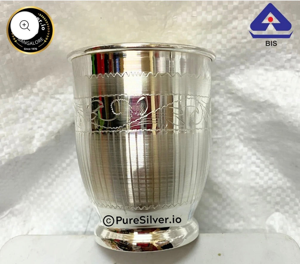 Designer 925 Pure Silver New Born Baby Set with Luxury Gift Box