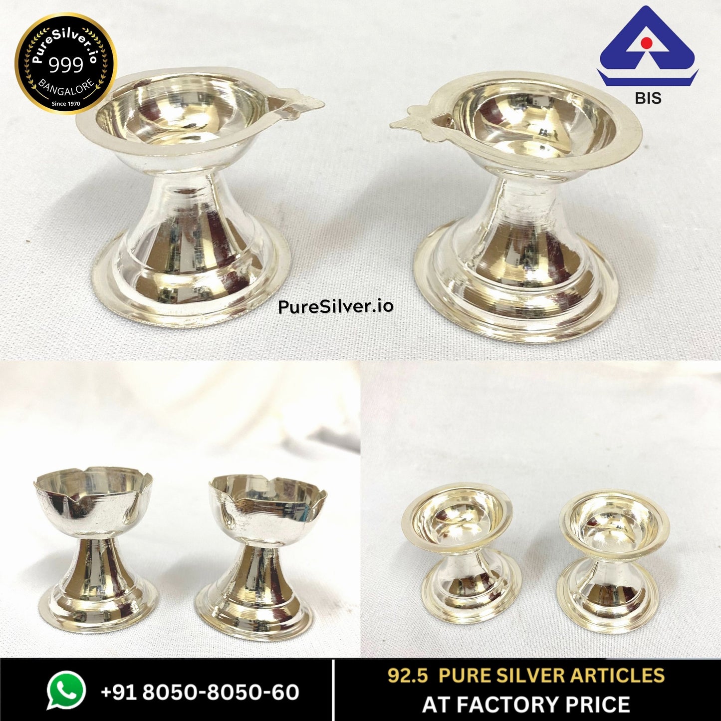 10 Pcs Silver Return Gifts below 1000 with 925 BIS Hallmark Collection - | Custom Orders & Bulk from Silver Factory