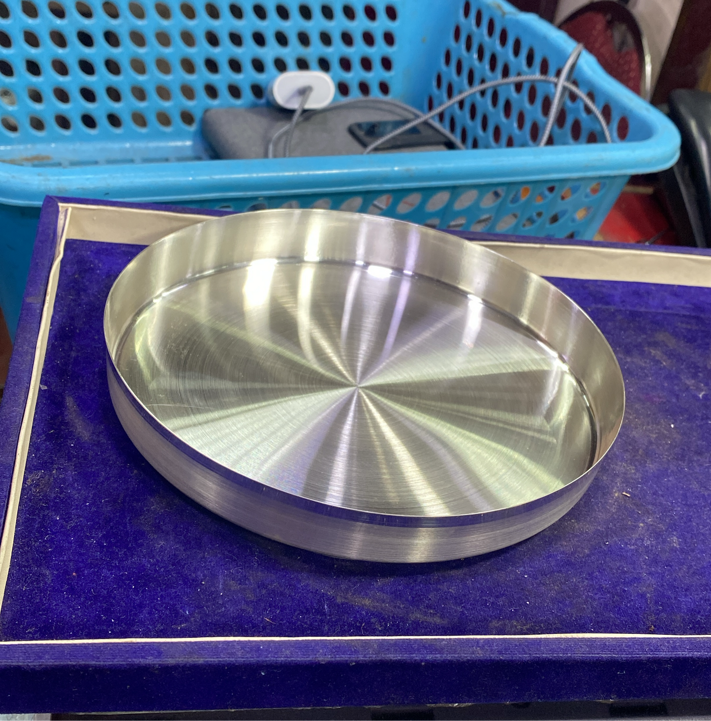 Pure Silver Plate - Bombay Silver Thali (4.25 to 18 inches / 80 gms to 2300 gms) | Custom Orders & Bulk from Silver Factory