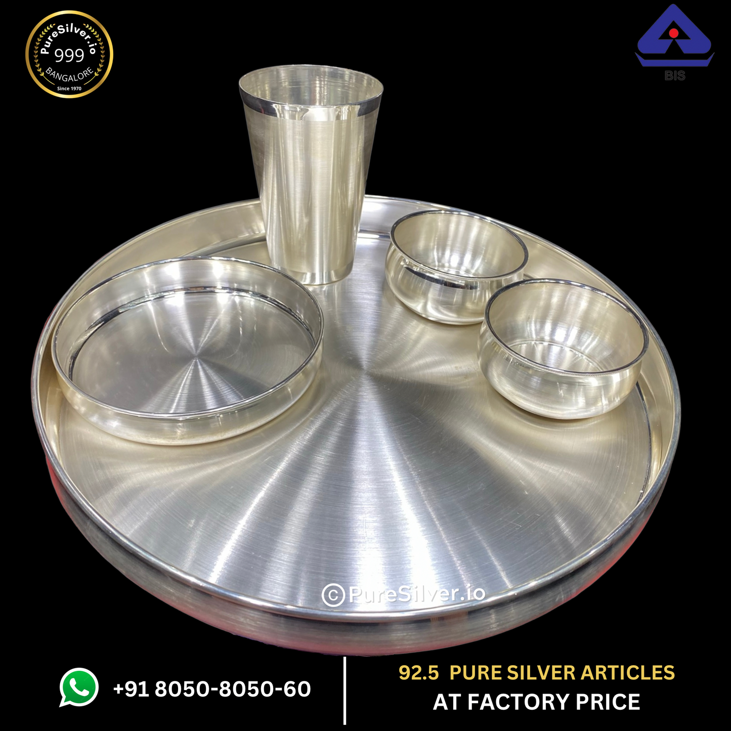 Silver Dinner Set Models (30+ Designs)