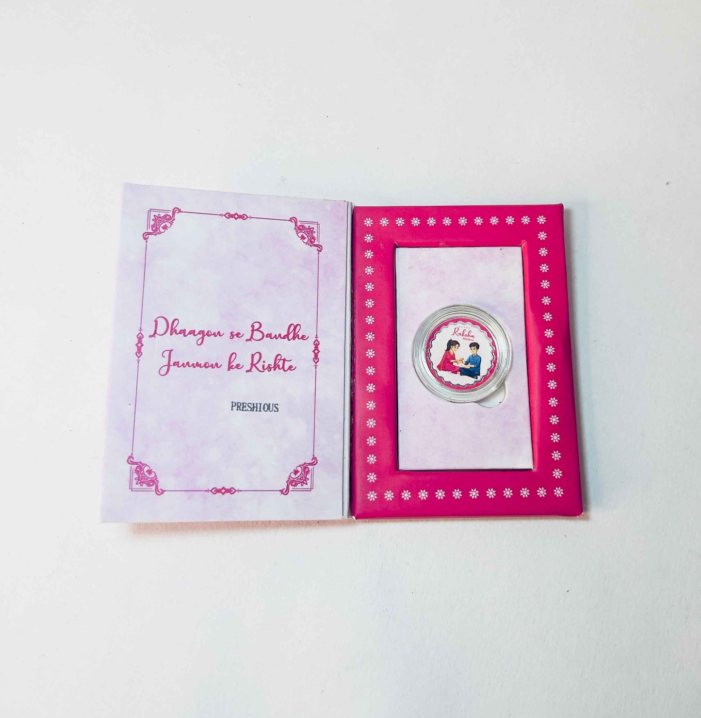 Preshious 1gm Silver Coin Gift A Token of Sibling Love