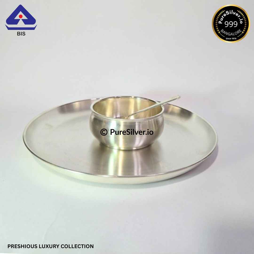 925 Silver Plate - 7.5 inches (~180 grams) NASTA PATTERN