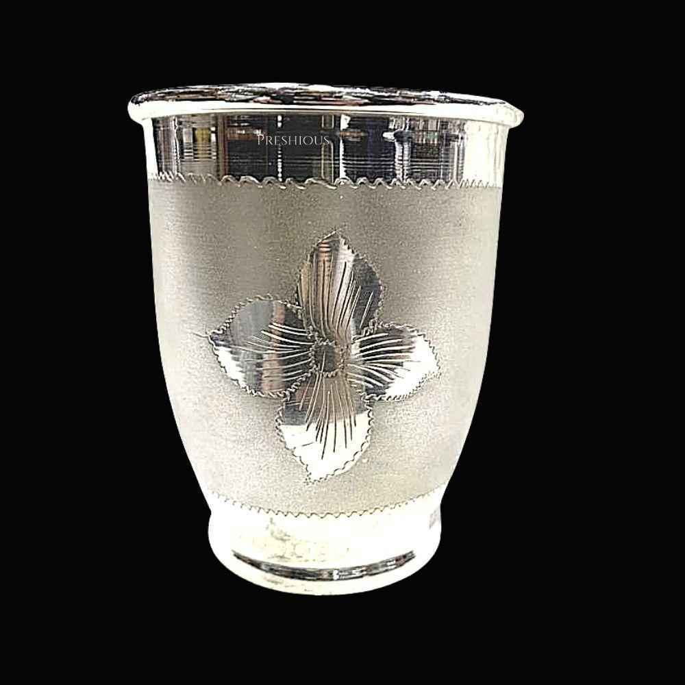 Pure Silver Glass (Chico Pattern), 80 grams, BIS Hallmarked