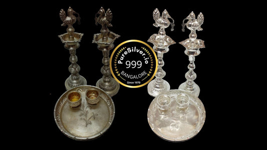 4 easy methods to clean and repair silver pooja items from home - PureSilver.io