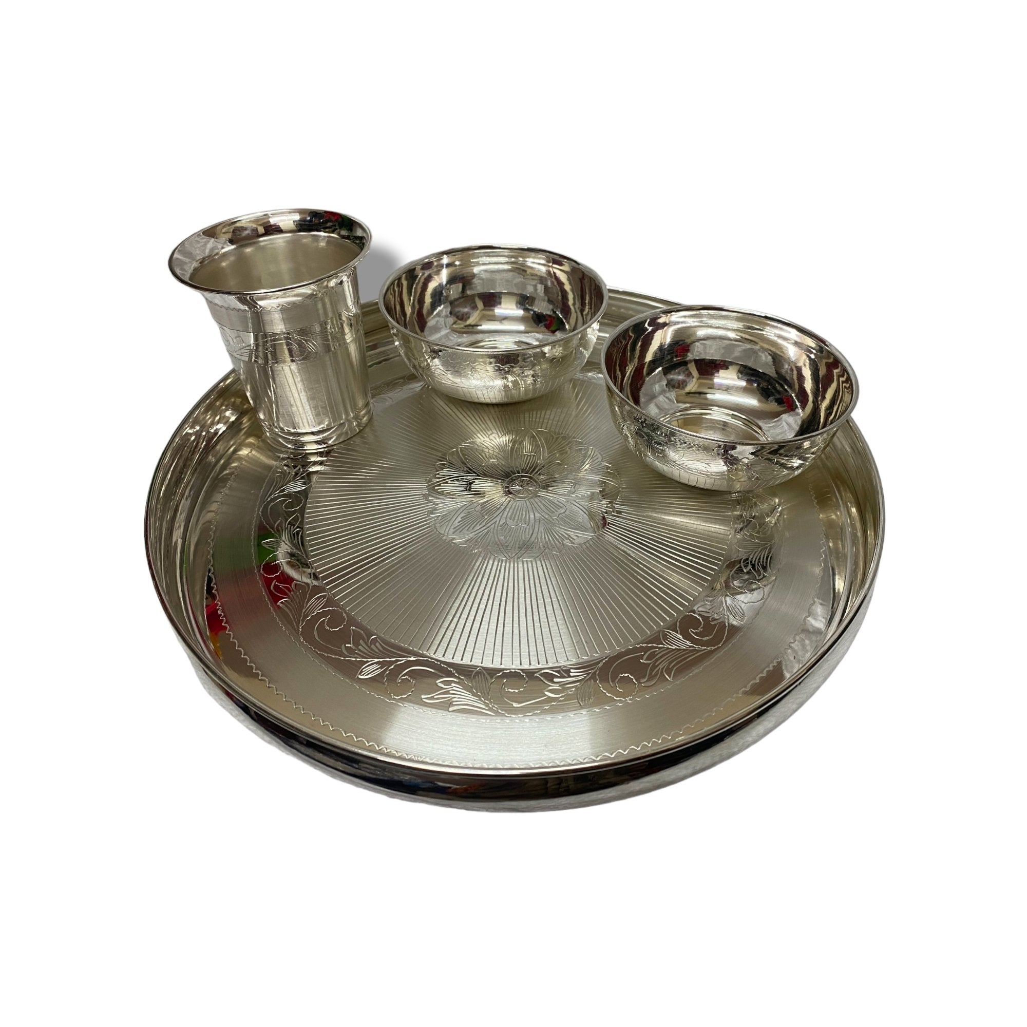 INTERNATIONAL GIFT German Silver Gift Items For Anniversary Wedding Gift  For Couples Gifts Gifts Bowls For Pooja Home Decoration House Warming Items  For Diwali Family Gifts Home Décor Bowl Serving Set Price