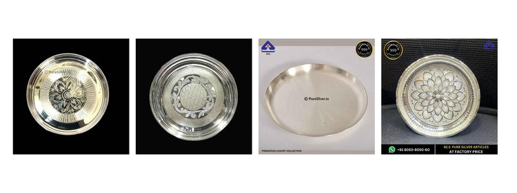 Four original plate photographs in collection order: Bombay rosette, Matka honeycomb, Nasta and Arivana floral.