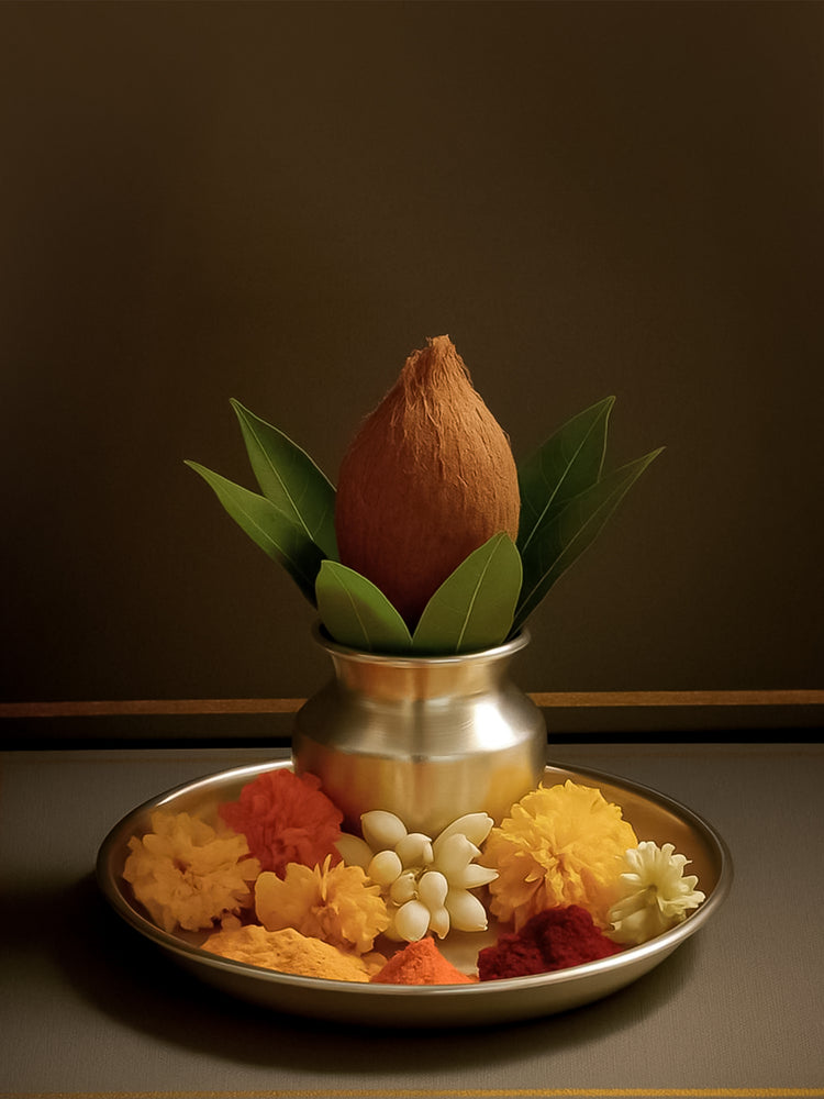 Buy Indian Silver Pooja Items - Articles for Puja in USA - PureSilver.io