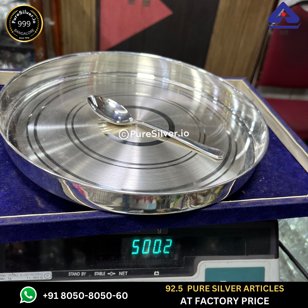 Silver Plate - Bombay (heavy)