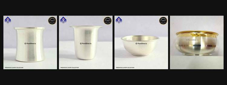Four PureSilver designs shown in collection order.