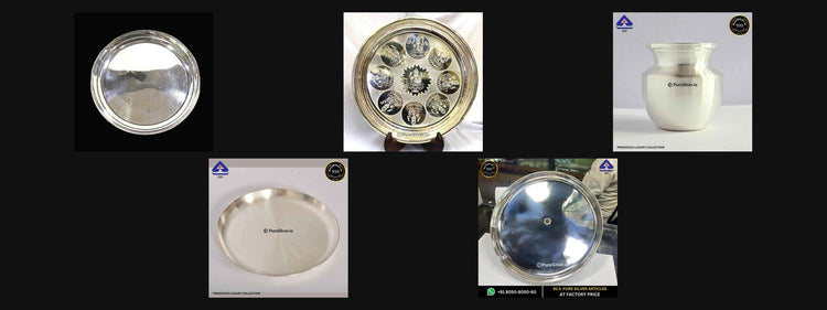 Five PureSilver designs shown in collection order.