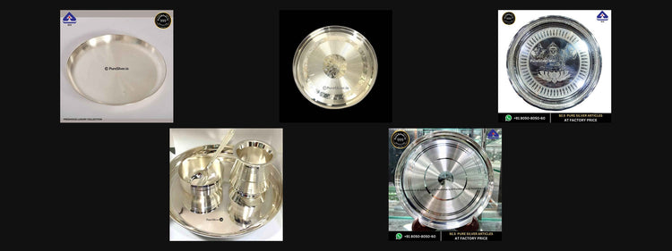 Five PureSilver designs shown in collection order.