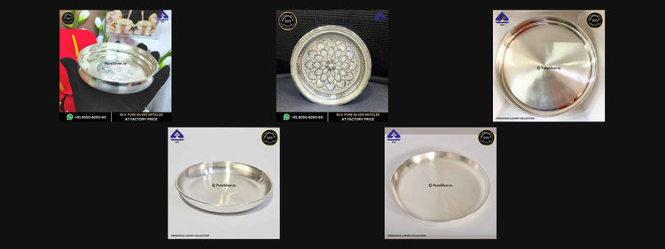 5 PureSilver collection product photographs, shown in collection order.