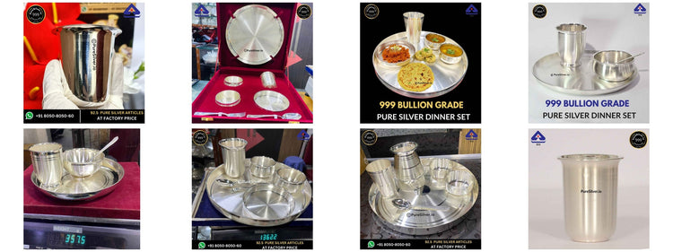 Eight original silver gift photographs matching the corrected Nikah and Walima collection order in four columns and two rows