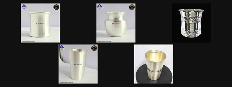Five PureSilver gift designs for Priest and Guru shown in collection order.