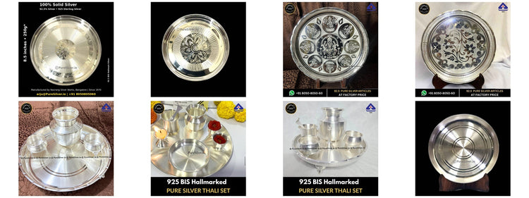 Eight original Silver Jubilee gift photographs in first-product order, four columns and two rows