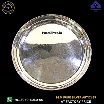 PRESHIOUS 925 Silver Plate, 1.75 inches to 12 inches, BIS Hallmarked