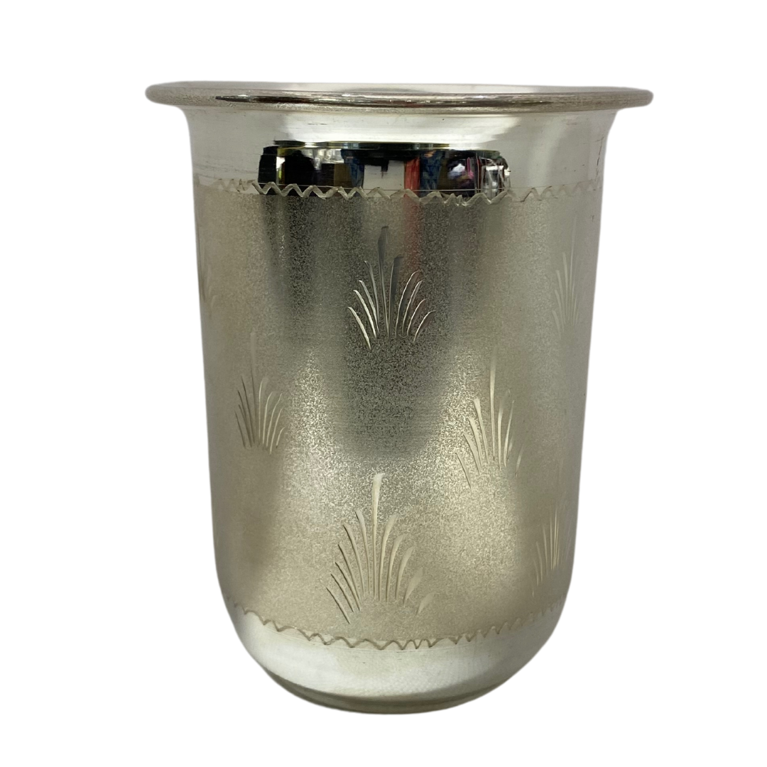 Resell: Pure Silver Glass - Designer Maharaja Silver Glass With Weights (10 - 200 gms)