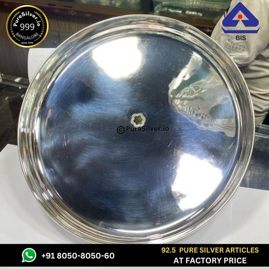 Pure Silver Dinner Set with 925 BIS Hallmark -