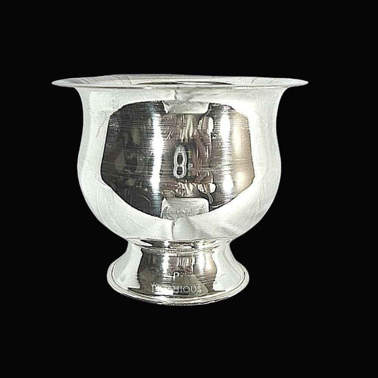 Pure Silver Arghu Patra For Annaprashana Mirror Finished, 80 grams, BIS Hallmarked