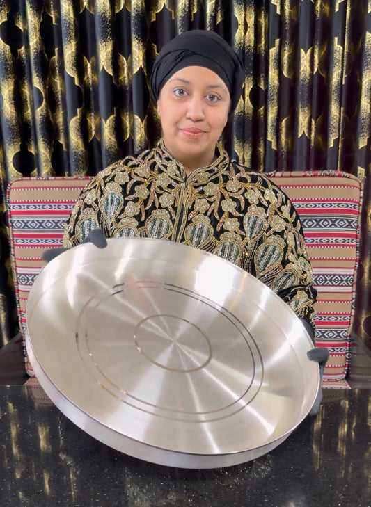 Virasat 925 Pure Silver Plate with HUID - 2000 grams