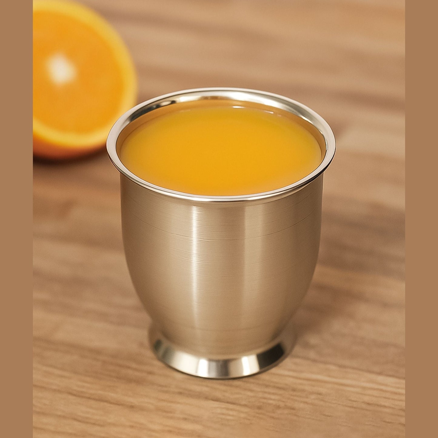 925 Silver Glass - 200 ml, 3 inches (~50 grams) CHICO PATTERN