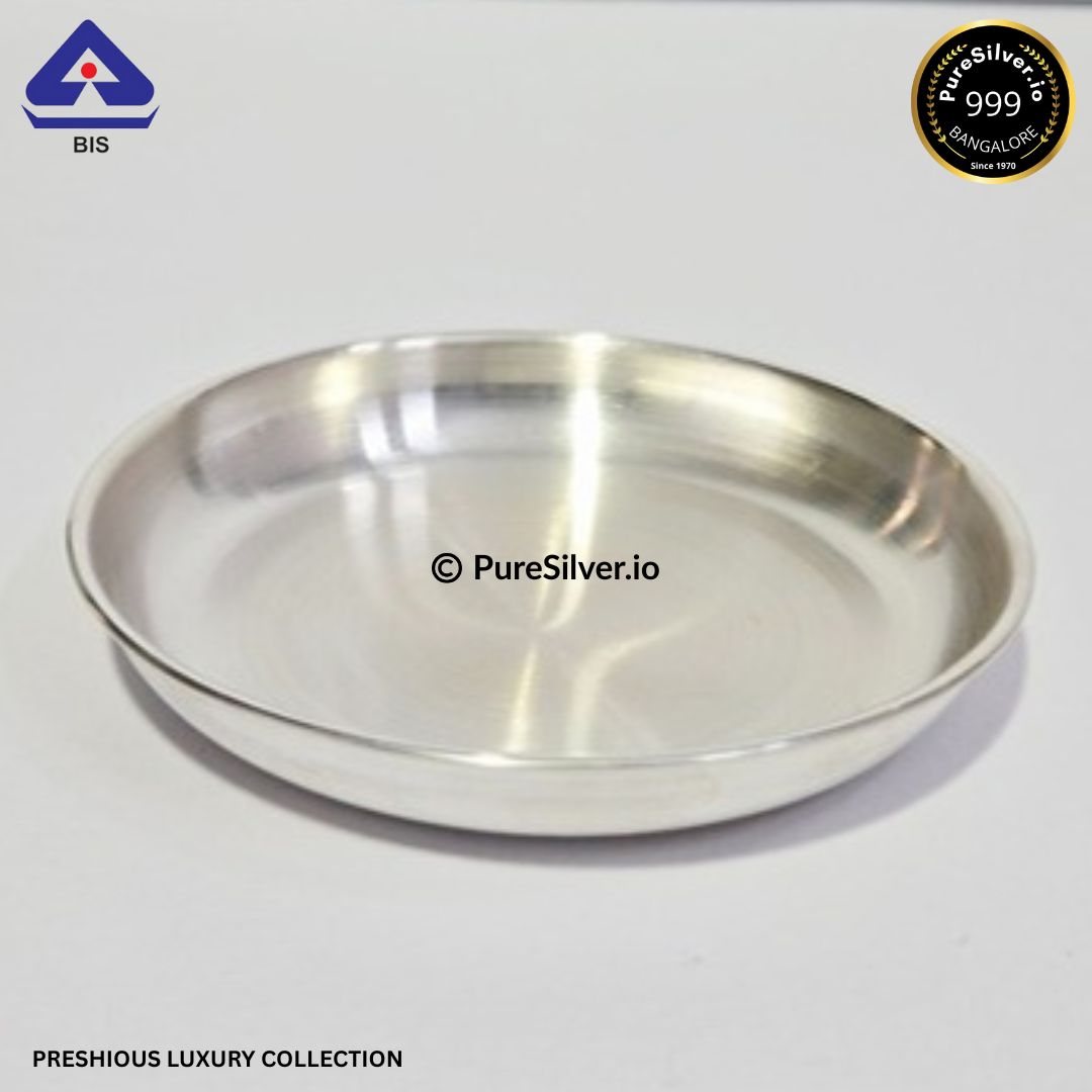 925 Silver Plate - 5.75 inches (~80 grams) BANGALORE PATTERN