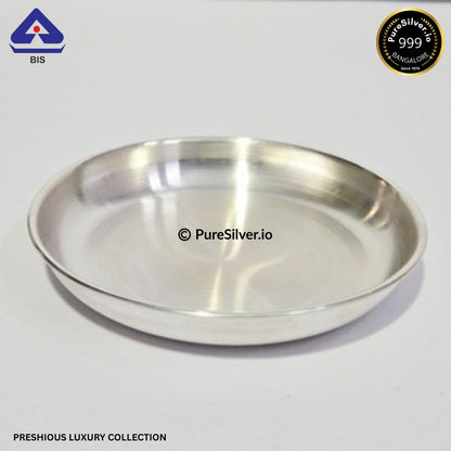 925 Silver Plate - 3.25 inches (~25 grams) BANGALORE PATTERN