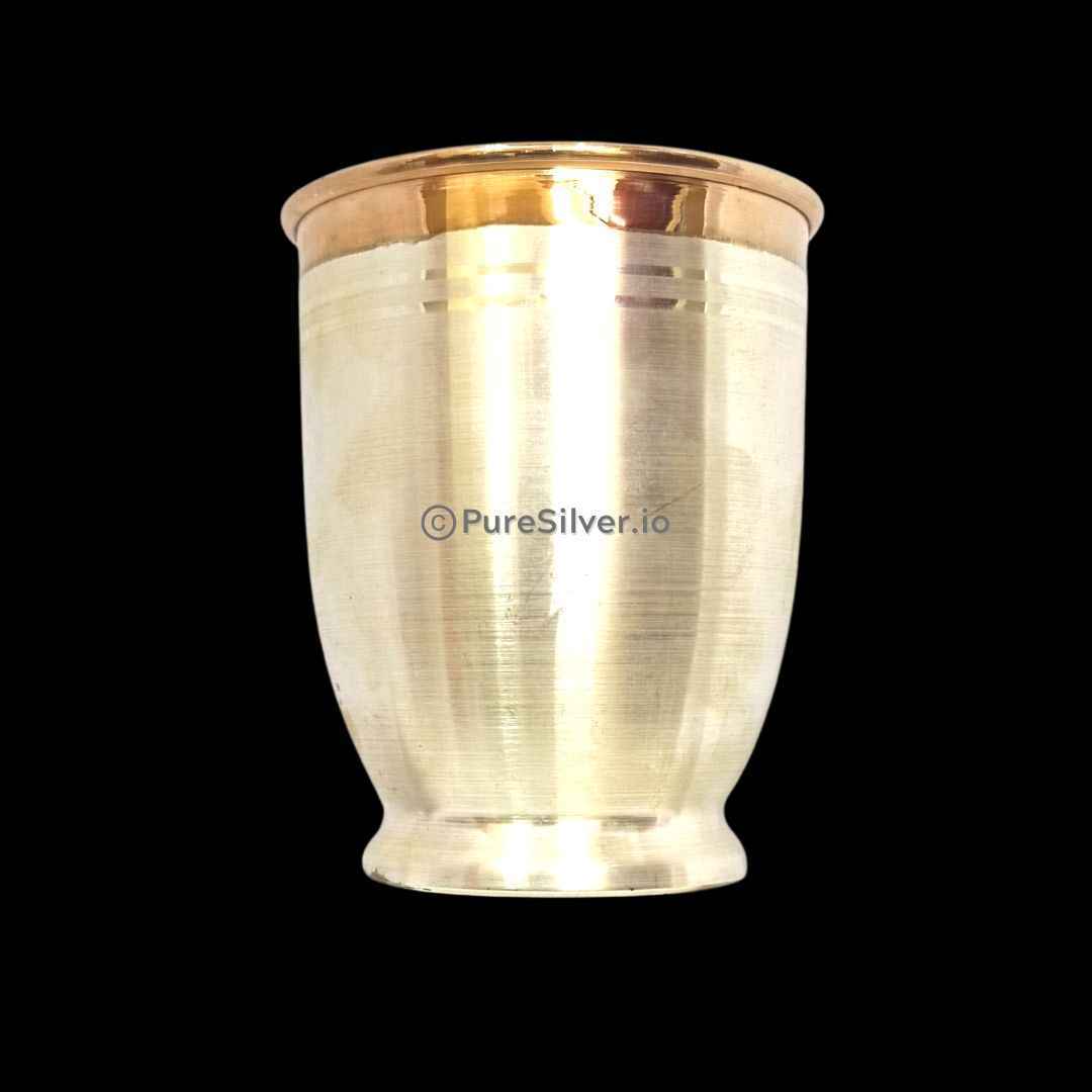 Pure Silver Glass (Chico Pattern), 40 grams, BIS Hallmarked