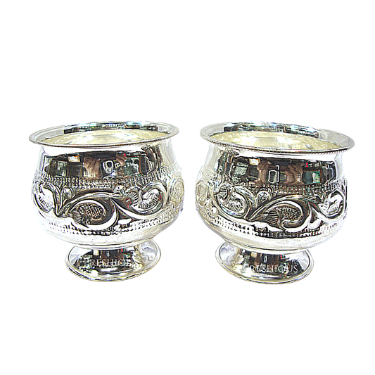 Pure Silver Bowl for Pooja, 40 grams, BIS Hallmarked