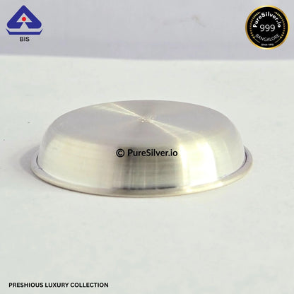 925 Silver Plate - 2.5 inches (~15 grams) BANGALORE PATTERN