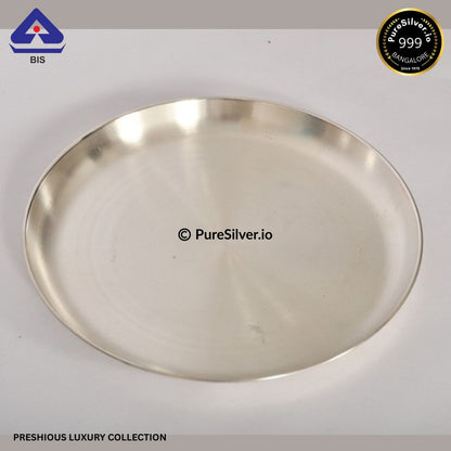 925 Silver Plate - 9.5 inches (~330 grams) NASTA PATTERN