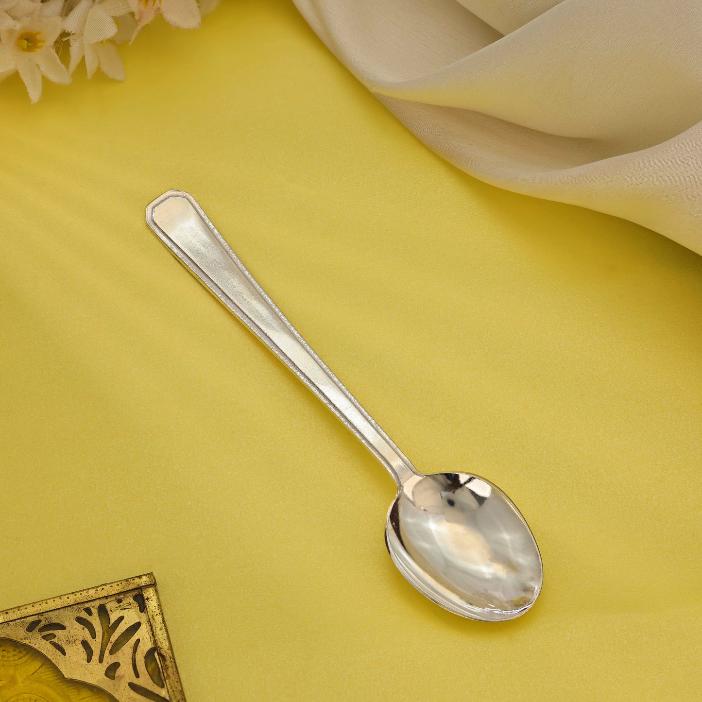Spoon, Mirror Finished| 925 Sterling Pure Silver (BIS Hallmarked) | WHOLESALE PRICE / Resell