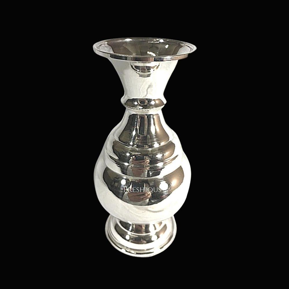 129 gms Pure Silver Kalsim Kalash Lota - Mirror Finished BIS Hallmarked