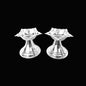 103 gms Pure Silver Neelanjan Panch Mukhi (Set Of 2) - Mirror Finished BIS Hallmarked